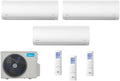 Midea Extreme Pro M3OF-21HFN8-Q - Climatizzatore Trial Split 9000 9000 e 12000 BTU - Inverter con Refrigerante R32 - WiFi Integrato e Purificazione Aria