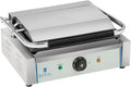 Royal Catering RCKG-2200 - Piastra Panini Professionale 2200 W - Acciaio Inossidabile e Ghisa Smaltata - Modello Indipendente per Ristorazione