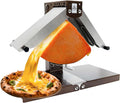 WTRYRN Scioglitore Raclette Commerciale 1000 W - Acciaio Inossidabile e Riscaldamento su Due Lati - Tubi Pieghevoli - Interruttore di Sicurezza 220 V