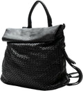 BARONE Zaino Donna in Vera Pelle - Zaino da Viaggio Capiente e Resistente - Porta PC Made in Italy - Accessorio in Pelle per Uso Quotidiano