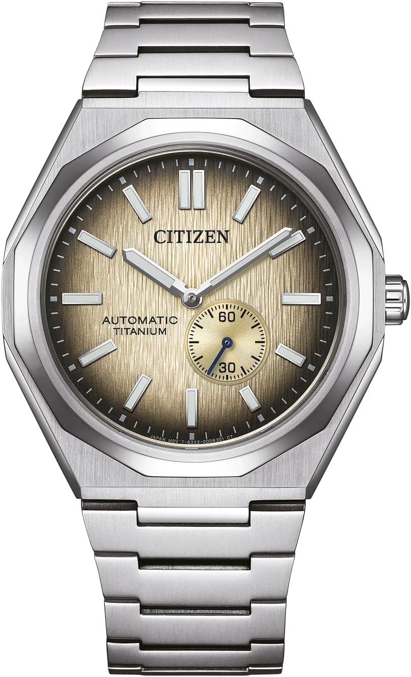 Citizen Super Titanium Zenshin 60 - Orologio Uomo Analogico Automatico - Design da Polso Maschile - Produzione Giappone