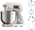DREAME MX60 - Impastatrice planetaria 800 W a doppio gancio - Ciotola 6 L con 12 velocità - Display digitale e motore silenzioso da 55 dB
