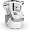 Moulinex i Companion Touch XL HF937EK - Robot da Cucina Multifunzione 1550 W - Touch Screen e Bilancia Interattiva - Modello Argento 35,6 x 41 x 39,9 cm