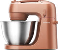 Kenwood Go KZM35.000RD - Planetaria Compatta 800 W in Metallo Rosso - Ciotola da 4 Litri con 3 Utensili - 6 Velocità Design Salvaspazio e Maniglia