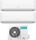 Hi Comfort Climatizzatore Dual Split - Due Unità da 9000 BTU - Classe A Plus Plus e A Plus - Refrigerante R32 con Funzione Deumidificatore