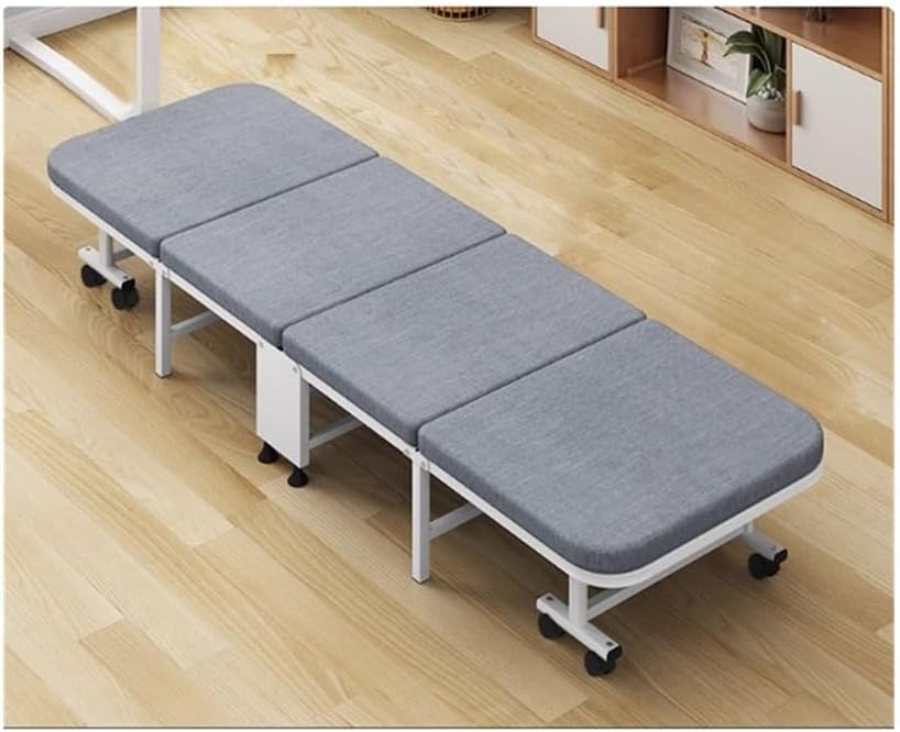 Poltrona reclinabile portatile Medium - letto pieghevole singolo per pisolino - seduta trasformabile per relax - soluzione compatta per il riposo