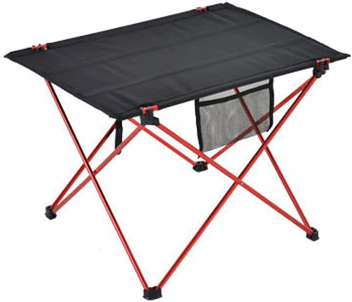 Tavolo da campeggio pieghevole - struttura in alluminio ultraleggero - scrivania portatile per computer - per escursionismo pesca e picnic outdoor