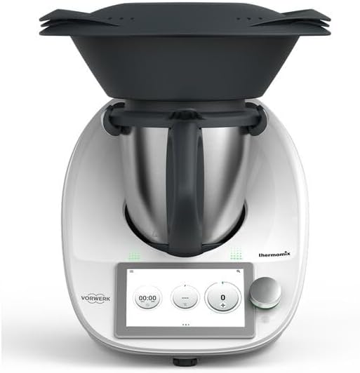 Bimby TM6 - Robot da cucina multifunzione - Lama in acciaio inossidabile - Componenti lavabili in lavastoviglie con garanzia 2 anni