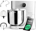 ProfiCook PC KM 1254 - Impastatrice Planetaria 2500 W con Ciotola XXL da 12 Litri - Ingranaggi in Metallo e Display LED - Per Impasti fino a 8,5 kg
