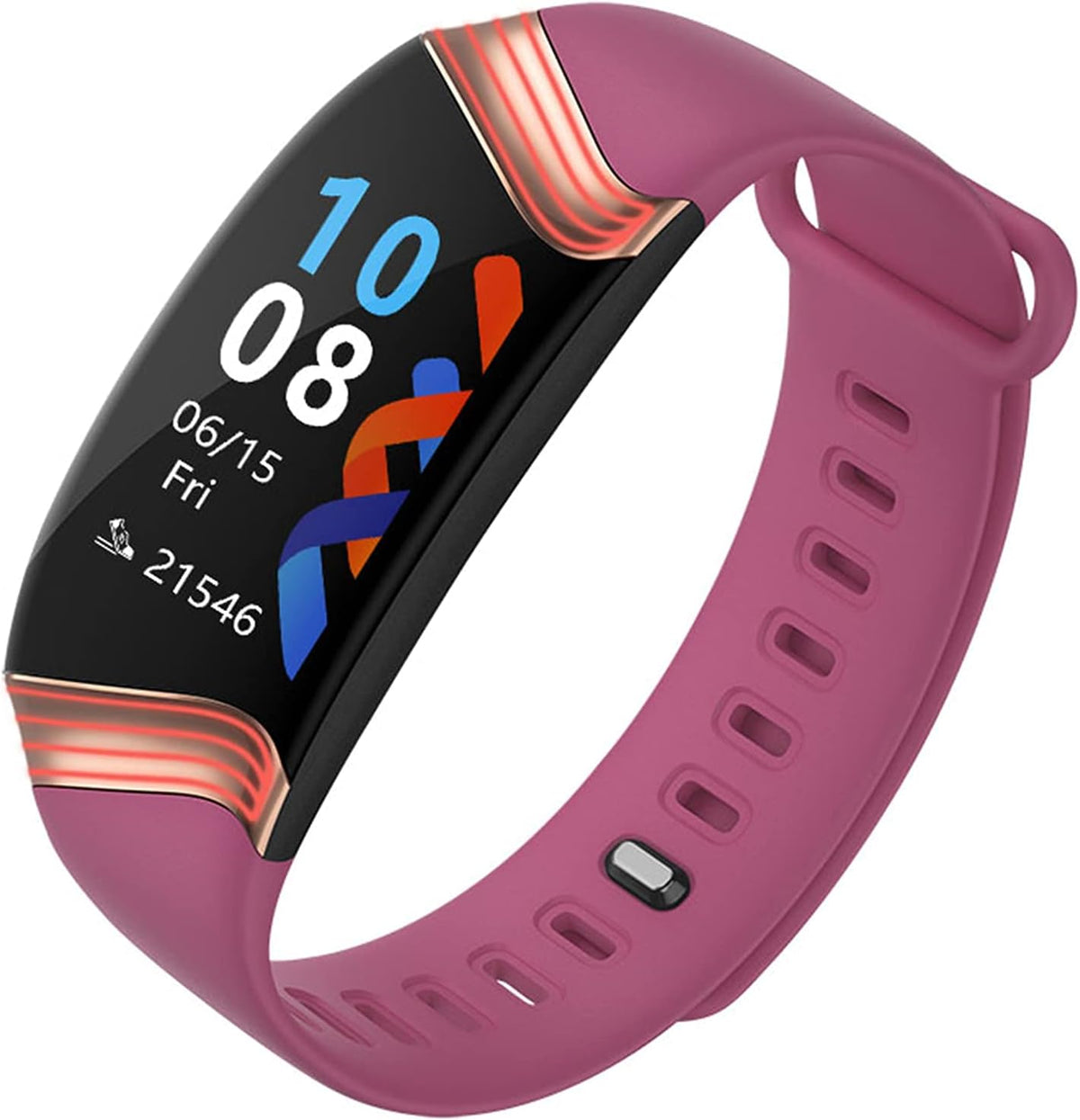 PURRL Smartwatch fitness uomo - Display 0.96 pollici con cardiofrequenzimetro - Monitoraggio ossigeno e notifiche - Bluetooth GPS e protezione IP68 compatibile Android iOS