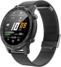 Smartwatch uomo donna - Monitoraggio frequenza cardiaca pressione sanguigna e ossigeno - Display ovale 1.09 pollici - Bluetooth promemoria sedentarietà e protezione IP67