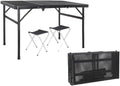 Tavolo pieghevole portatile in lega di alluminio - struttura ultraleggera da campeggio - piano per picnic barbecue e caffè - per giardino esterno e attività ricreative
