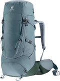 Zaino Deuter Aircontact Core 45+10 SL 2024 da donna - capacità espandibile per trekking - struttura per escursioni di più giorni - modello per trasporto di attrezzatura outdoor