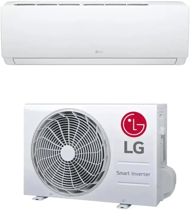 LG Libero LGI9TIENEU - Climatizzatore Monosplit Inverter 9000 BTU - Raffrescamento e Riscaldamento - Classe A Plus Plus con Alimentazione Elettrica Cablate