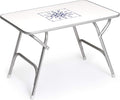 Tavolo richiudibile FORMA MARINE Marathon M400 - piano in melammina impermeabile antiscivolo - gambe in alluminio anodizzato - dimensioni 88 x 60 x 61 cm