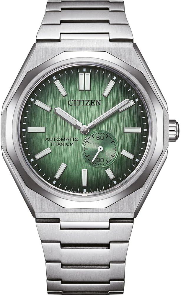 Citizen Super Titanium Zenshin 60 - Orologio Uomo Analogico Automatico - Segnatempo da Polso Maschile - Produzione Giappone