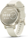 Garmin Lily 2 Active 38 mm - Smartwatch donna Lunar Gold e Bone - GPS integrato e notifiche Bluetooth - Design compatto con autonomia fino a 9 giorni