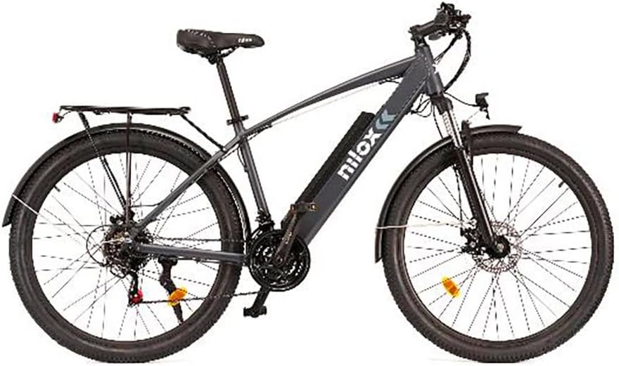 Bicicletta Elettrica Trekking 27.5 Pollici - Batteria 36V 13Ah - E Bike con Autonomia fino a 80 km