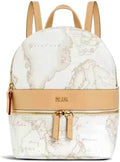 Alviero Martini 1A Classe Geo White CD0986188 - Zaino Donna Piccolo Bianco - Modello Geo White - Accessorio Compatto da Schiena