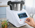 SilverCrest Monsieur Cuisine Connect SKMC 1100 A1 - Robot da cucina 1100 W - Vaschetta 3 L - Design compatto 49.5 x 31 x 37.5 cm per cucina domestica