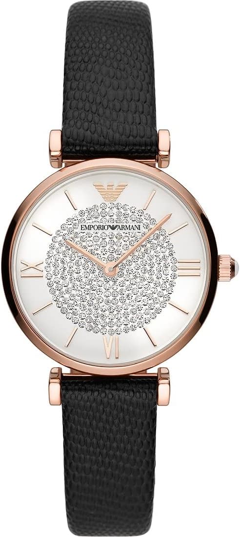 Emporio Armani Orologio donna - Struttura in acciaio inossidabile - Design elegante contemporaneo - Accessorio da polso per uso quotidiano