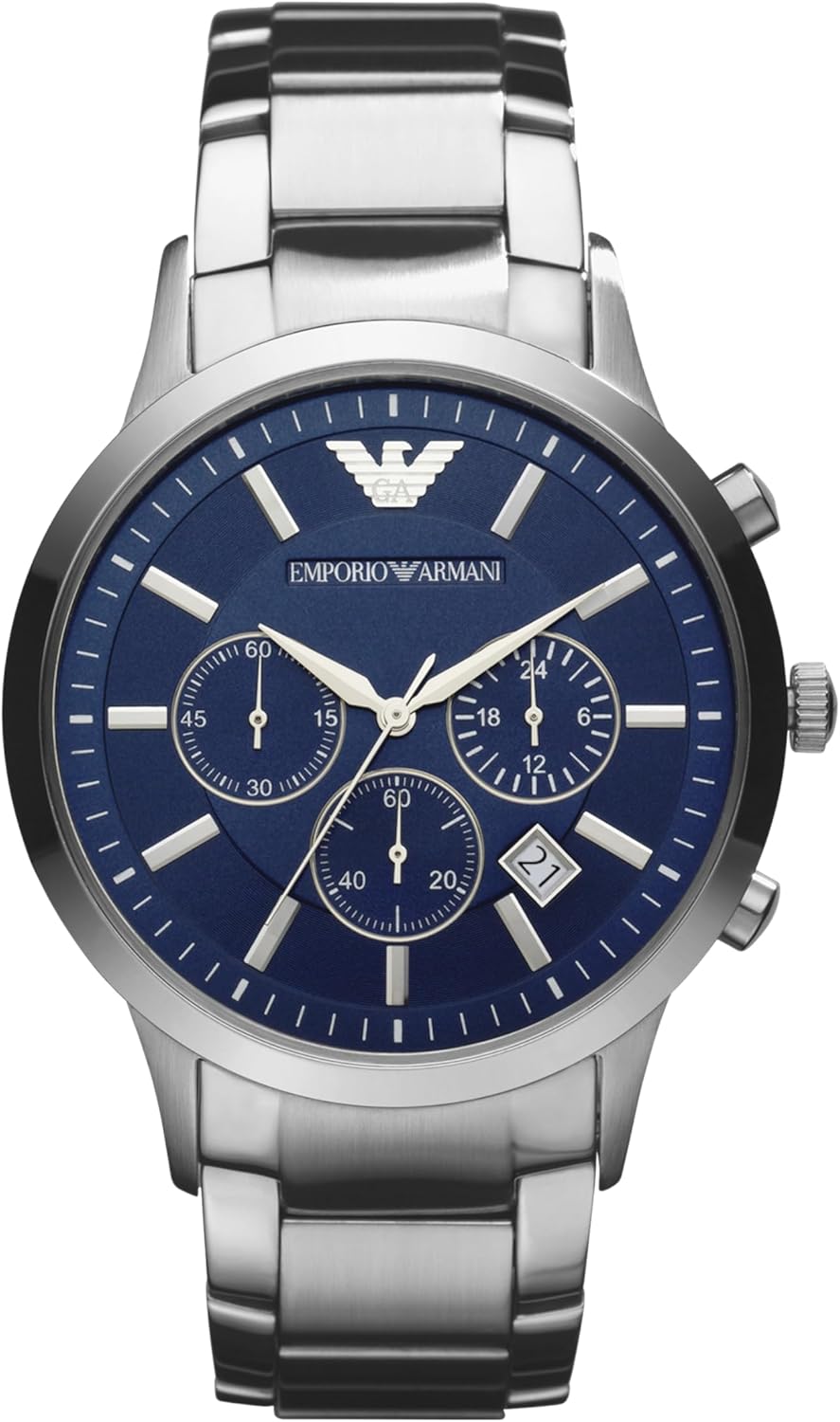 Emporio Armani - Orologio Uomo - Struttura in Acciaio Inossidabile - Movimento e Design Maschile Contemporaneo