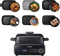 Panasonic NF-GM600 Multi Cooker - Apparecchio elettrico 6 in 1 da 1400 W - Temperatura da 40 a 250 C - 9 programmi automatici con accessori inclusi