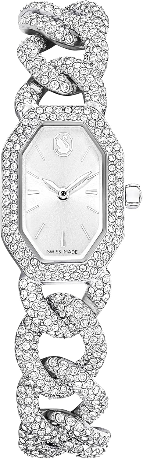 Swarovski Orologio Gioiello - Orologio Donna Swiss Made - Cristalli e Acciaio Inossidabile - Design Elegante da Polso