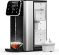 UR05 Dispenser Acqua Calda - Serbatoio da 4 Litri in ABS Nero - 4 Temperature e 3 Volumi di Erogazione - Filtro a Carbone Attivo e Sicurezza Bambini