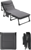 Poltrona reclinabile pieghevole singola - formato Medium con peso 3 kg - letto portatile per riposo - per casa assistenza e ambienti interni