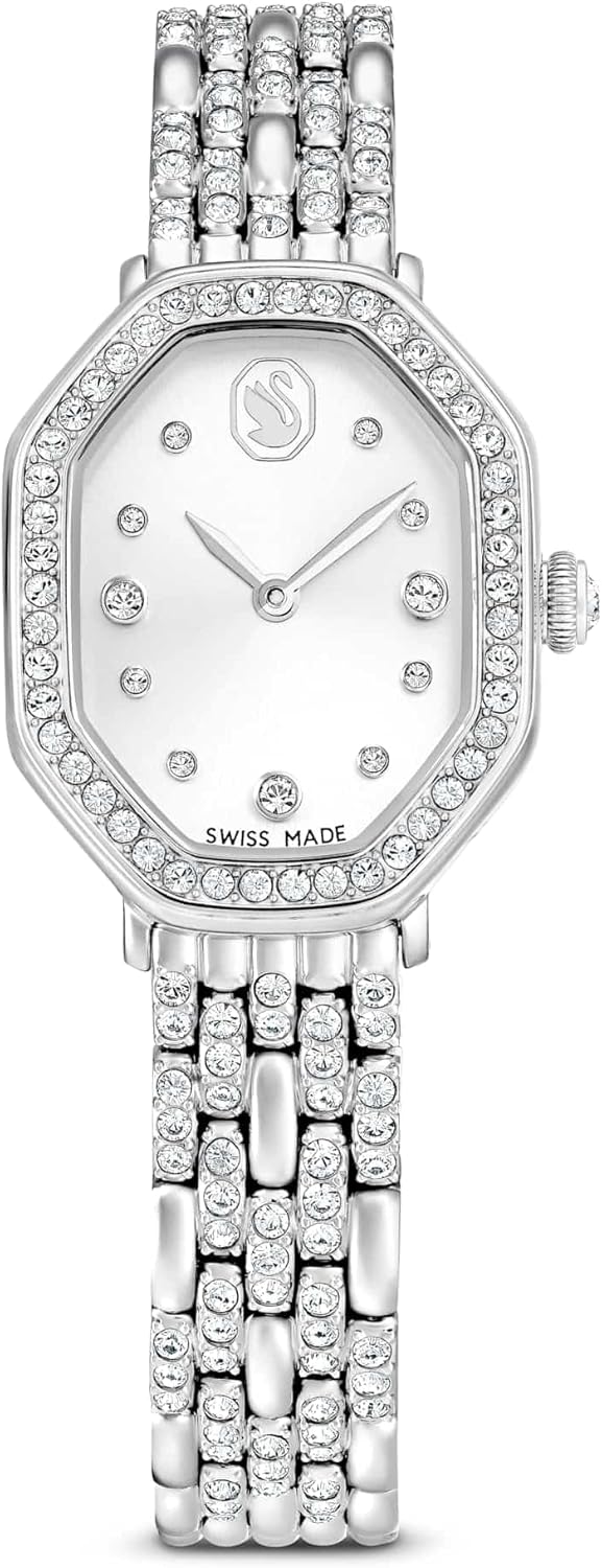 Swarovski Dextera - Orologio Ottagonale Collezione Dextera - Design da Polso Donna - Produzione Cina