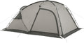 Naturehike tenda da campeggio per 2 persone - 360 x 230 x 145 cm e superficie 7,5 m2 - doppio strato con foro per stufa - verde grigio 3 stagioni