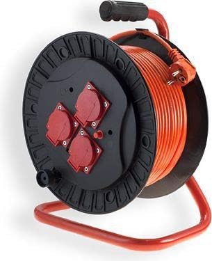 Elgotech PZB11130G25 - Prodotto IP44 Arancione 30 m - Modello ilgintuvas 3 x GS - Versione Colore Bianco