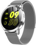 PURRL CF18 Smartwatch uomo - Display rotondo 41 mm - Pressione sanguigna calorie e modalità multisport - Bluetooth impermeabile IP67 per Android iOS
