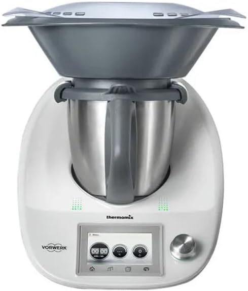 Bimby TM5 - Robot da cucina multifunzione rigenerato - Boccale inox 2 L con bilancia digitale - Display touch e motore a trasmissione diretta