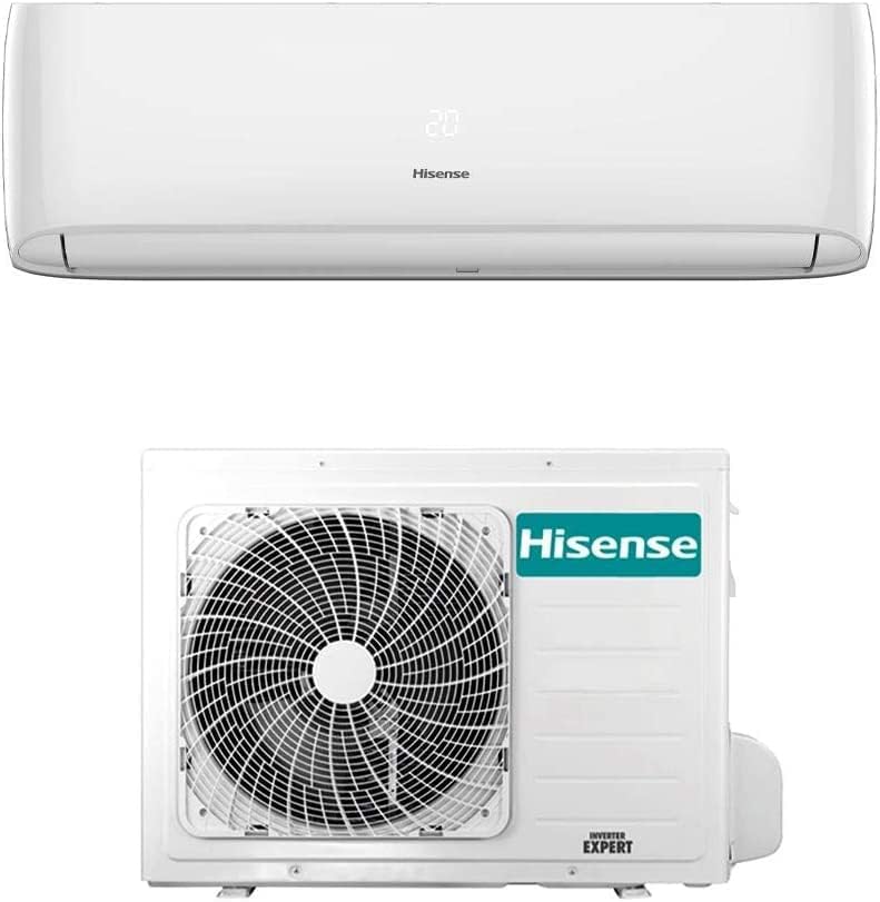 Hisense Easy Smart CA25YR05G CA25YR05W - Climatizzatore inverter 9000 BTU - Refrigerante R32 e Wi Fi opzionale - Classe A plus plus e A plus