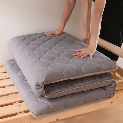 Lettino pieghevole da campeggio 90 x 200 cm grigio - letto portatile leggero da viaggio - struttura facile da trasportare - per campeggio escursioni e attività all'aperto