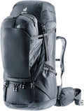 Deuter Voyager 60 + 10 SL zaino da viaggio donna - capacità 60 + 10 litri - nylon e poliestere - modello nero regolabile con zainetto per viaggio