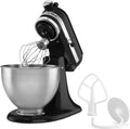 KitchenAid Classic 5K45SSEOB - Robot da Cucina 275 W Nero - Acciaio Inossidabile e Metallo con Ciotola da 4,3 Litri - Blocco di Sicurezza Integrato