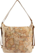Alviero Martini 1A Classe BS25PC17 S015 6001 - Borsa Donna Marrone - Accessorio da Spalla per Uso Quotidiano - Design Femminile Versatile