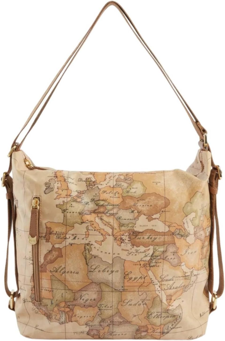 Alviero Martini 1A Classe BS25PC17 S015 6001 - Borsa Donna Marrone - Accessorio da Spalla per Uso Quotidiano - Design Femminile Versatile