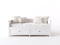 Divano letto-Legno-MDF-204x92x81 cm-Bianco-Scandinavo minimalista