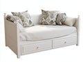 Divano letto-Legno-MDF-217x98x86 cm-Bianco-Classico moderno