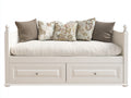 Divano letto-Legno-MDF-214x97x91 cm-Bianco-Retrò elegante
